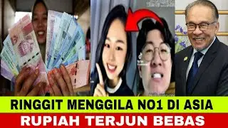 INDONESIA FORCED TO SWALLOW A BITTER TASTE⁉️ WHEN AS ASIA'S NO. 1 RINGGIT, THE RUPIAH, FALLS SEVE...