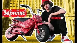 SUPREME Louis Vuitton MINI BIKE World's First Custom Wrap