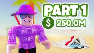 I SPENT 500 MILLION ON SHOES IN SNEAKER RESELL SIMULATOR!! [PART ONE]