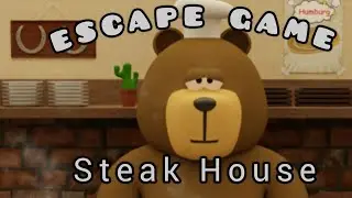 ESCAPE GAME Steak House Full Game Walkthrough