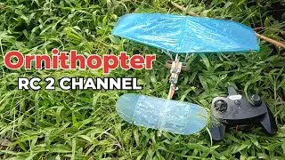 Aeromodelling Ornithopter RC 2 CHANNEL
