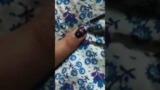Black nail colour 🎨 #song #simplenails #nailart