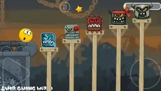 Red Ball 4 All mini Bosses Vs Golden Ball 