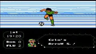 Captain Tsubasa II V3 Nes Room Hack  Heart of Santana