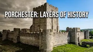 🌿 Portchester Castle Walkthrough Tour | Layers of British History & Castle Views #BritishHistory