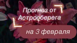 Лера Астрооберег делает прогноз на 3 февраля.🔮Смотрите сейчас! Главные енергии дня!