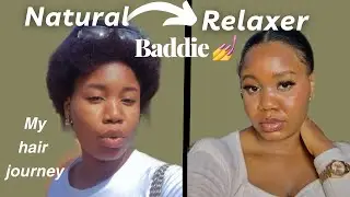 I RELAXED MY NATURAL HAIR AFTER 4YRs| Regrets,Huge why?,How & thoughts!| things nobody told me 🤷&zwj;♀️