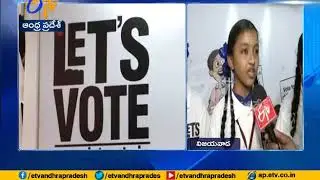 Schools Students Too Create Voter Awareness | Ahead of Elections | Vijayawada