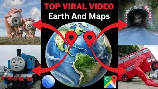 I Found Top 4 Viral Video On Google Earth Official Maps 🌎#googleearth #googlemaps #viralvideo 