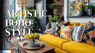Bohemian Small Apartment Decor with Artistic Flair 🌿 Can Bold Creativity Still Feel Luxe?