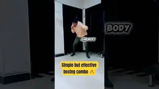 Simple but effective boxing combo #shorts #boxing #mma #video