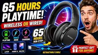 Wireless Headphones for TV Watching | Bluetooth Transmitter & Receiver 50H Playtime