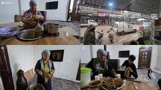 اجيناكم اليوم فيديو جديد أمطار كتير وسوية يبرق تابعوني لاخير