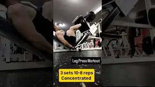 Leg Press Machine &ndash; Massive Quads & Glutes #shorts #motivation