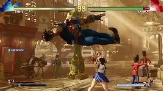 STREET FIGHTER V Birdie vs Sakura