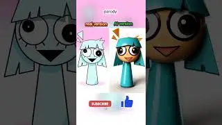 Parody &bull;|Real vs AI version ❓🤔 Video by:@sprunkilator #satisfying #sprunki #parody