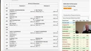 Wasatch High School-11th grade online schedule changes 2019-20
