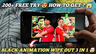 BLACK ANIMATION TRICK 3 IN ONE അടിച്ചു മോനെ 🤯🔥 100 FREE SPIN EPIC PACK OPENING #shorts #epictrick