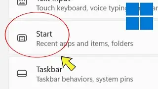 Windows 11 Start Personalization Settings in Laptop & Computer