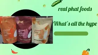 Real Phat Food Almond flour cracker review 