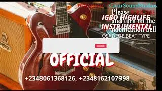 HIGHLIFE BEAT INSTRUMENTALIGBO HIGHLIFE BEAT OSADEBE TYPE BEAT '' OFFICIAL'' 2022 Prod  by Simple