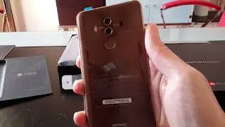 Unboxing Huawei Mate 10 pro mocha brown