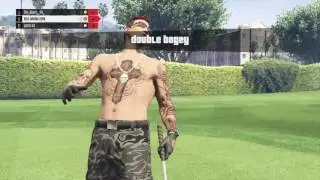 GTAv online golf  just having fun