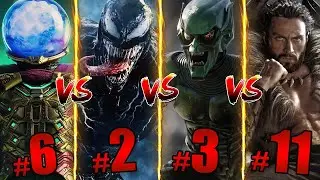 Who's Really Spider Man's Most Powerful Villain? | Ranking Every Villain From Weakest to Strongest!