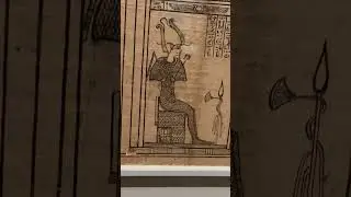 The Book of the Dead and tomb frescos at the Metropolitan Museum New York