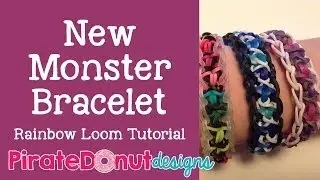 Monster Bracelet Rainbow Loom Tutorial