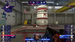 JKS тащит 1 в 2 против FAZE. NUKE FAZE vs G2