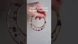 DIY suncatcher kit with tutorial #suncatcher #diycrafts #crafts #crystals