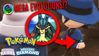 MEGA EVOLUTIONS!? | New Pokemon Brilliant Diamond & Shining Pearl Trailer