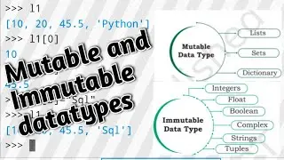 Mutable and Immutable datatypes#python concept#easy to understand