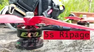 Emax Eco 2207 1900kv + Turnigy 1300mah 5s first flight  | FPV