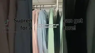 Do you still like supreme tees!? (Tik Tok Shorts) #sneakers #tiktok #tiktokvideo #shorts
