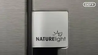 DEFY NatureLight Fridge Preserve Freshness with Natural 3 Colour Light Technology