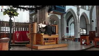 Dr Barry Rose, OBE, plays Alan Ridout, 'Jacob and the Angel', on the organ of Blackburn Cathedral.