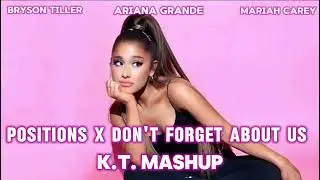 Ariana Grande, Bryson Tiller, Mariah Carey - Positions X Don't Forget About Us(VeryGood K.T. Mashup)