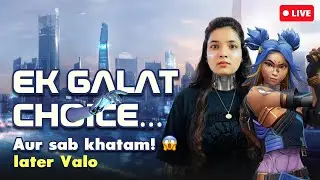 Ek Galat Choice Aur Sab Khatam😱 #detroitbecomehuman #girlgamer #livestreamer #facecam #valorant