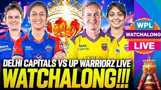 🔴 DC vs UPW Live | WPL 2026 | Delhi Capitals vs UP Warriorz | Live Watchalong