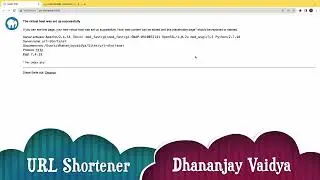 Simple URL Shortener in PHP