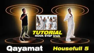 Qayamat Song Hookstep Dance Tutorial 🔥 | Housefull 5 🥰 | D Aryan Tutorial 😍| Akshay,Abhishek,Riteish