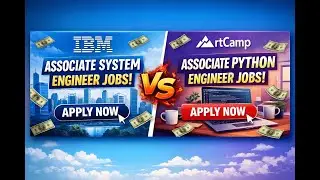 IBM Associate System Engineer & rtCamp Python Engineer | Freshers 2026 Jobs | Apply Now