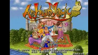Arabian Magic (Arcade, 1992) Long/Full Playthrough - 2 Player Co-Op!