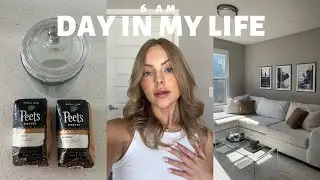 6AM DAY IN MY LIFE: productive morning, summer makeup routine, running errands and more!