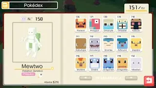 LIVE!! Mewtwo X2 Shiny Pokemon Quest despu&eacute;s de 599 reclutamientos