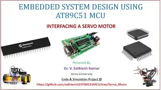 Interfacing a Servo Motor with AT89C51 (8051) Microcontroller