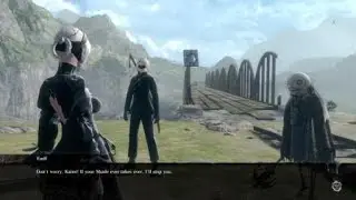 NieR Replicant, Kaine talk&rsquo;s about her shade