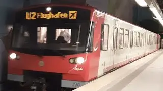 U-Bahn Nürnberg DT3F [Wagen 782] von WÖHRDER WIESE bis FLUGHAFEN